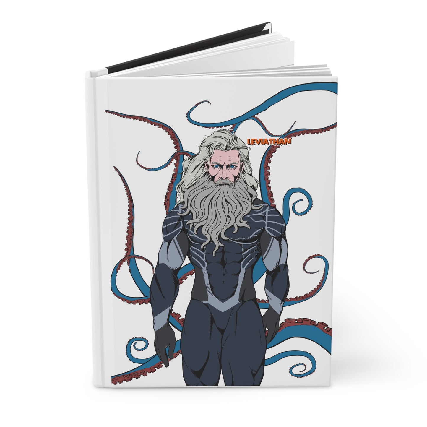 Hardcover Journal Matte - Super Blaq Comic Leviathan