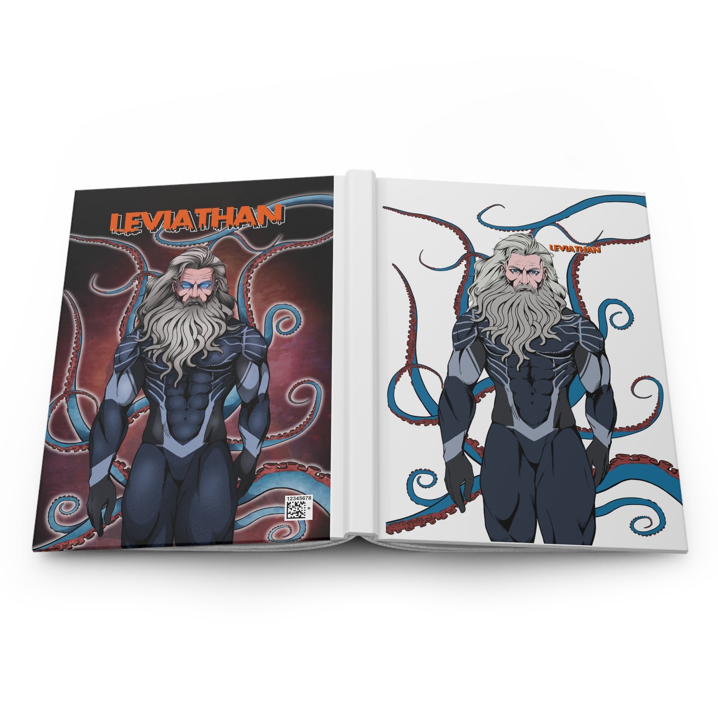 Hardcover Journal Matte - Super Blaq Comic Leviathan