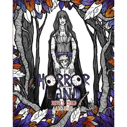 Adult Coloring Book Horror Land: Devil's Child (Book 7)
