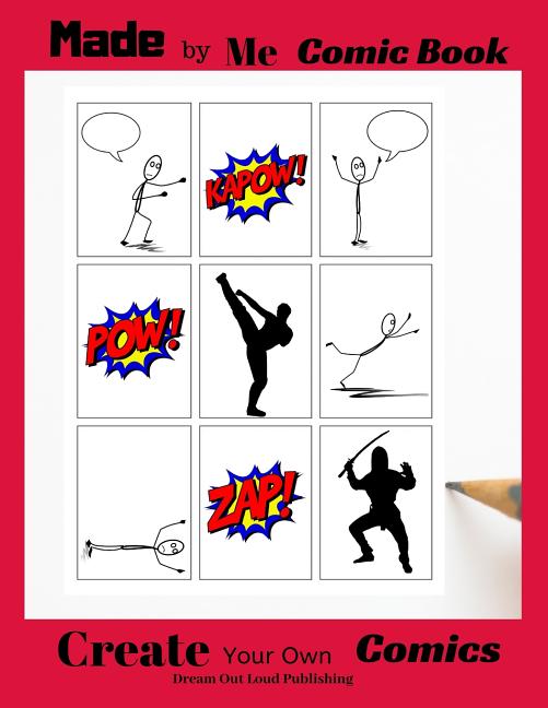 Made by Me Comic Book: Create Your Own Comics