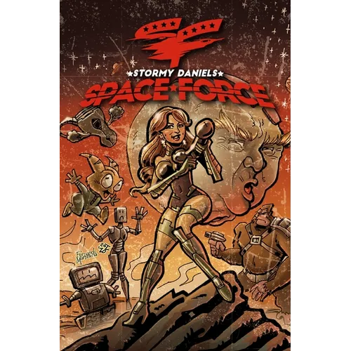Stormy Daniels: Space Force #3 HARD COVER EDITION