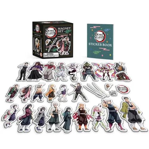 Demon Slayer: Kimetsu No Yaiba: Magnet Set: With 30 Magnets