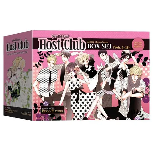Ouran High School Host Club Complete Box Set: Volumes 1-18 with Premium