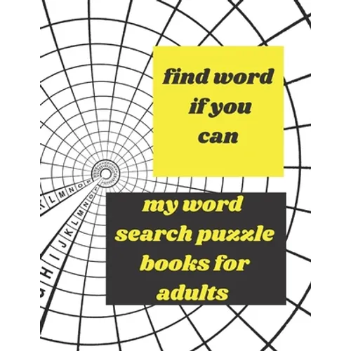 find word if you can: my word search puzzle books for adults
