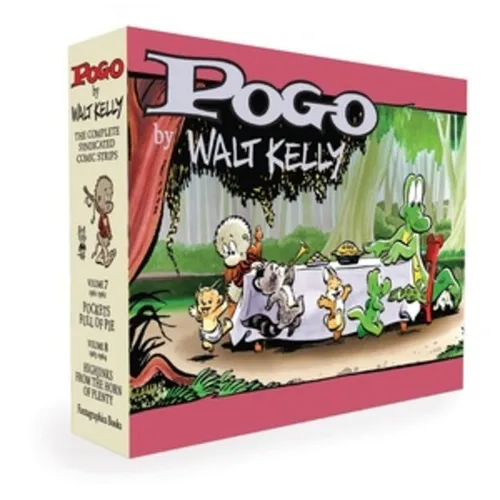 Pogo the Complete Syndicated Comic Strips Box Set: Vols. 7 & 8: Pockets Full of Pie & Hijinks from the Horn of Plenty