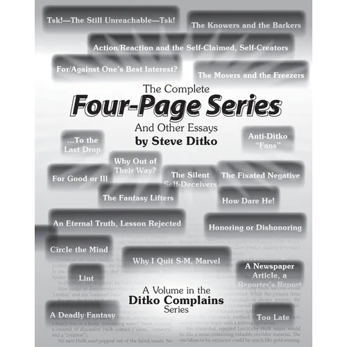 The Complete Four-Page Series And Other Essays