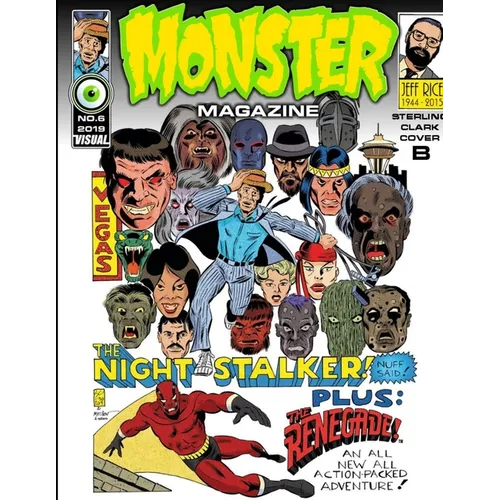 MONSTER MAGAZINE NO.6 COVER B by STERLING CLARK