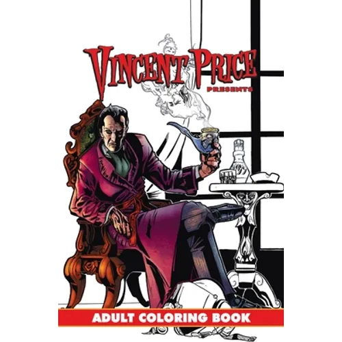 Vincent Price Presents: Adult Coloring Book