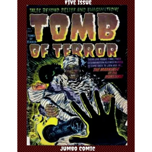 Tomb of Terror Five Issue Jumbo Comic