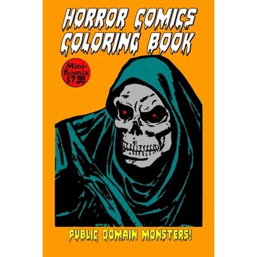 Horror Comics Coloring Books
