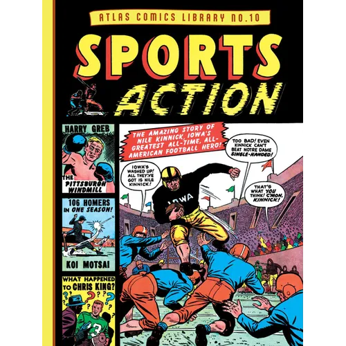 The Atlas Comics Library No. 10: Sports Action
